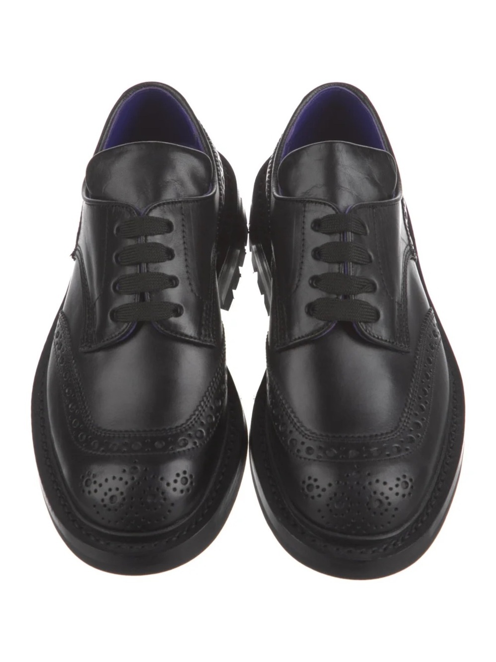 Burberry leather Oxfords